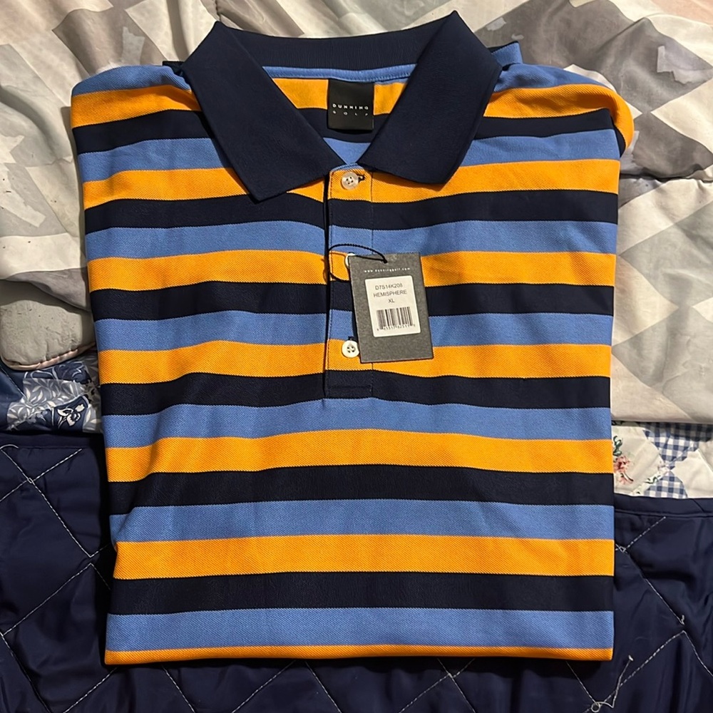 Men’s Dunning Golf Short Sleeve Golf Shirt
